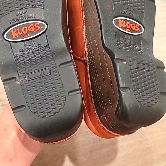 KLOGS USA Brown Leather Comfort Career Mule/Clog - Picture 5 of 6